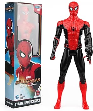 Xingsky New Avengers Figure Juego de Figuras de Marvel Avengers de 30 cm, Adornos de Figuras de araña lejos de casa, colección de fanáticos del Cine, cumpleaños, Juguete de Persona araña para niños d